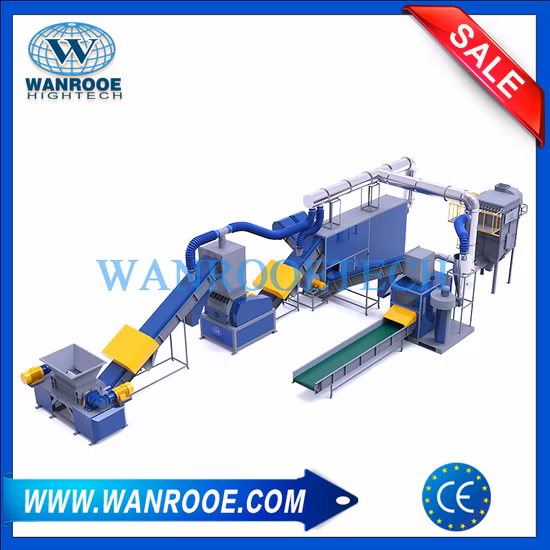 China Factory Direct Sale Copper Aluminium Radiator Separator Scrap Recycle Machine