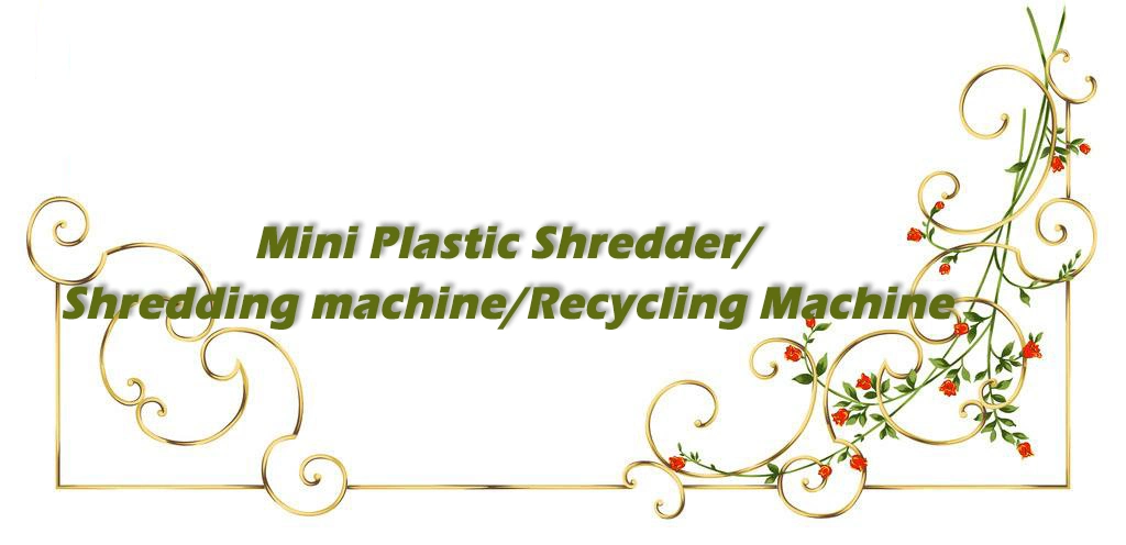 Waste Metal Scrap Crushing Machine Mini Metal Shredder for Recycling PE, PP, Pet, ABS, PS, PE