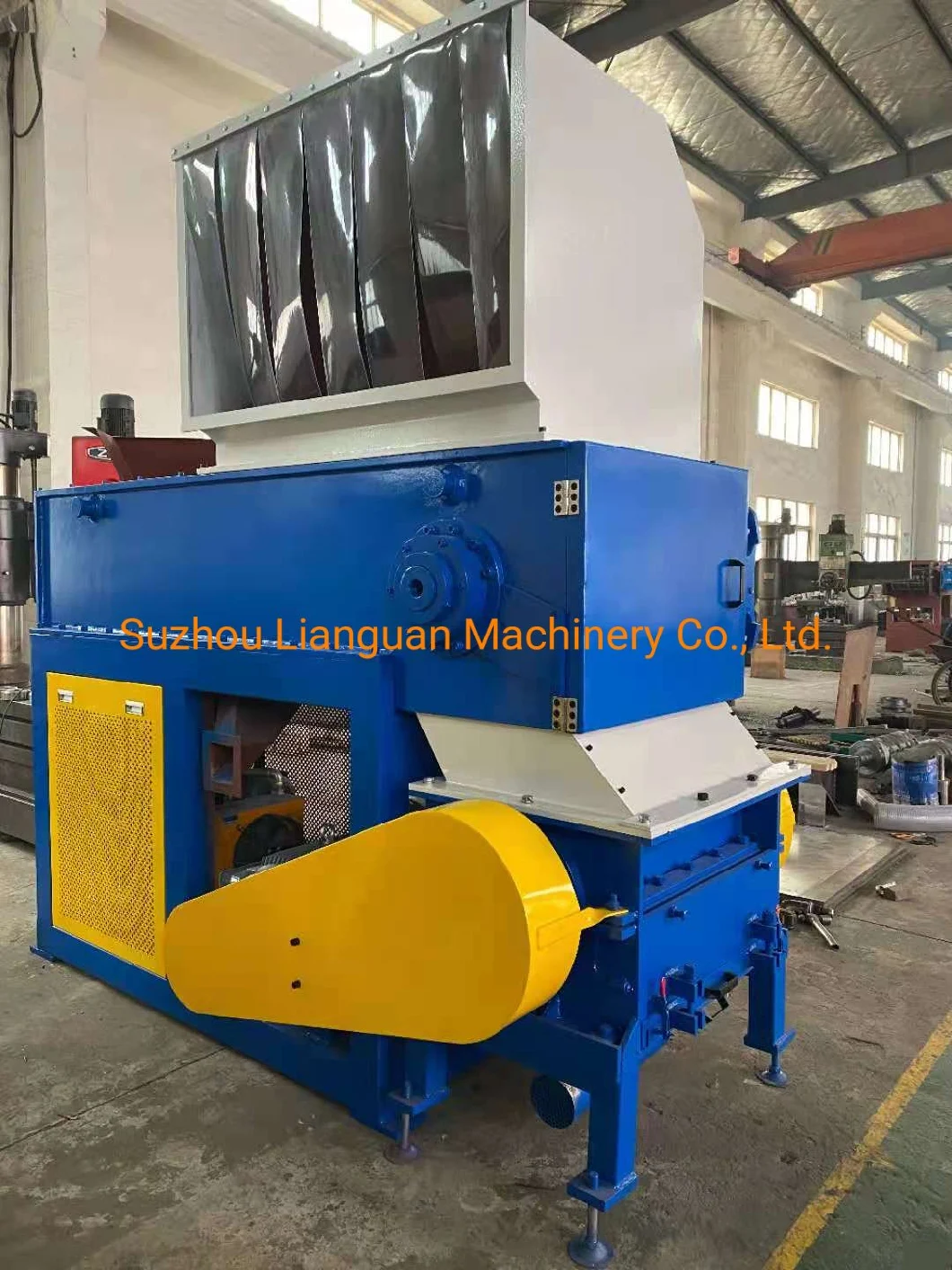 Plastic Blocks Shredder/Single Shafts Shredder and Crusher Machine Unit/Plastic Crusher