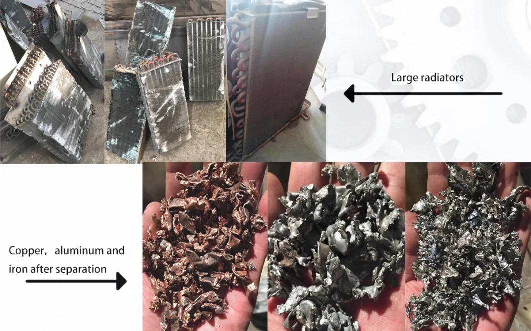 Aluminum and Copper Radiator Recycle Machine