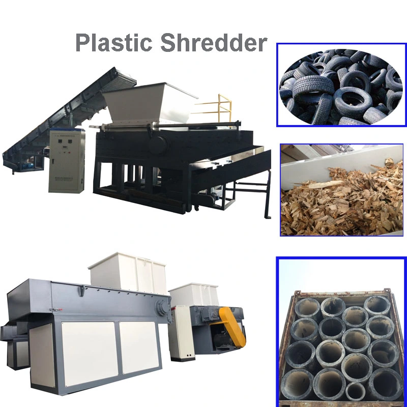 Single Shaft Plastic/Wood/PVC/Paper Shredder/Crusher for Sale