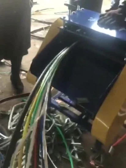 Машина для зачистки проводов горячего кабеля