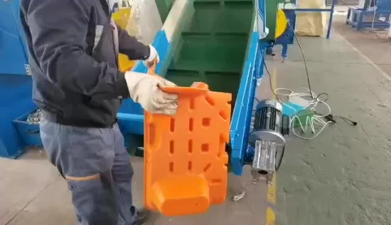 Измельчитель пластиковых блоков/одновальный измельчитель и дробилка/измельчитель пластика